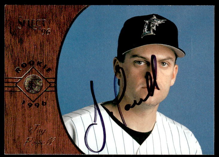 1996 Select #186 Jay Powell IP AUTO
