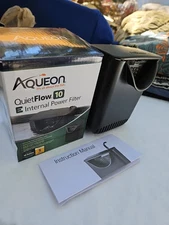 Aqueon QuietFlow E 10 Gallon Internal Power Filter with Carbon Cartridge