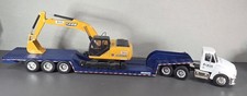 United Rentals Truck, Trailer, and Case Excavator + Porta can Toy
