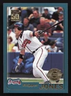 2001 Topps #2 Chipper Jones HOME TEAM ADVANTAGE (HTA Stamped) QTY Available