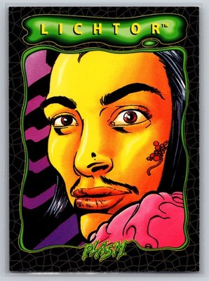 1993 Defiant Plasm #141 Lichtor Character Portrait Collectible Trading Card