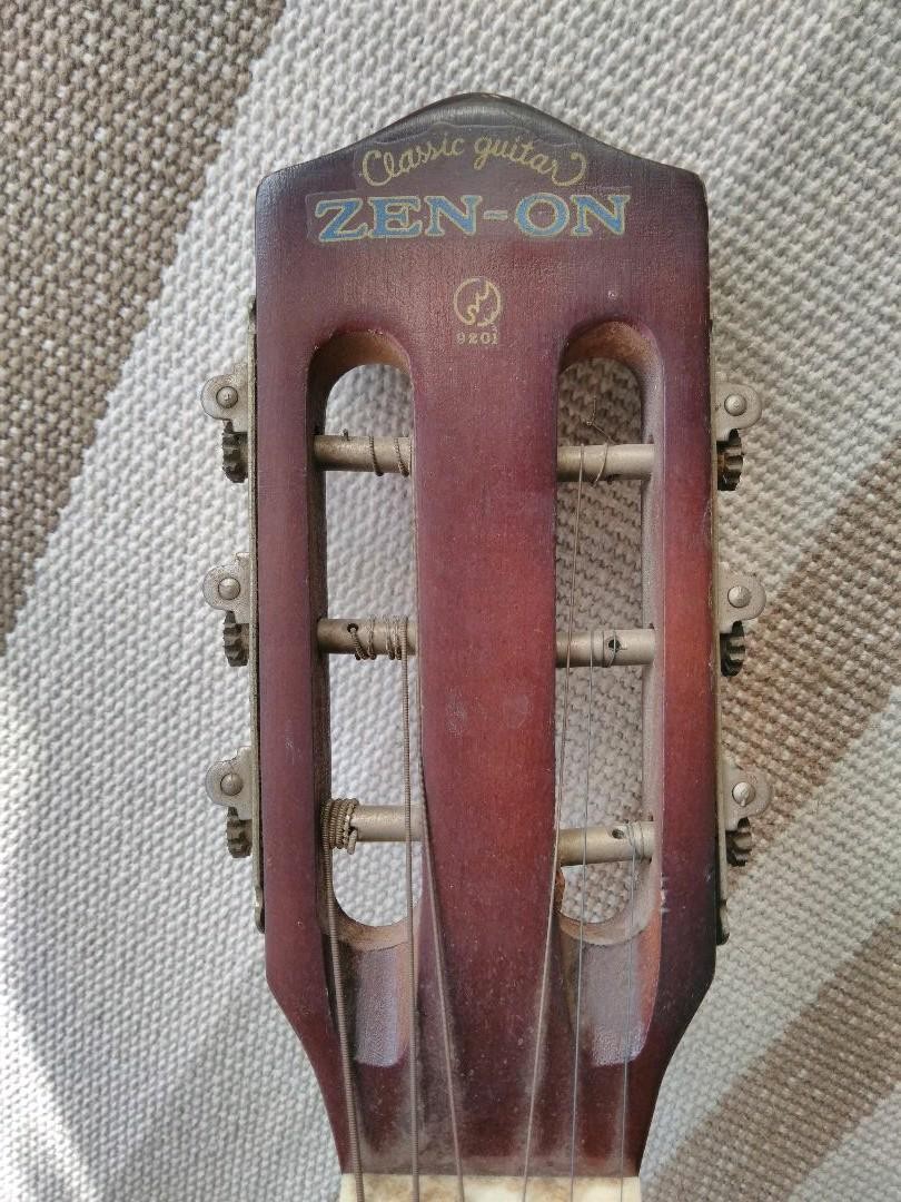 Acoustic Guitar Zen-on 9201 Classic Made in 1964 | eBay