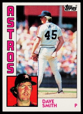 1984 Topps #361 Dave Smith Collector's Edition (Tiffany) - POOR