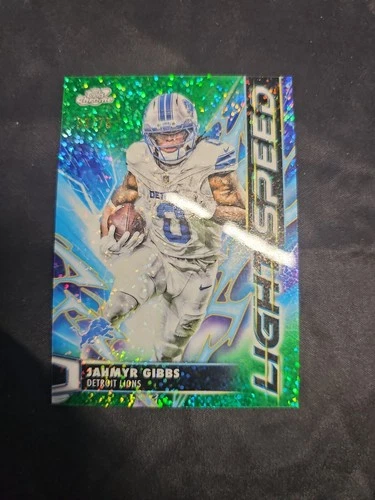 2025 Topps Cosmic Chrome Jahmyr Gibbs Base (RAW)
