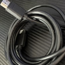 HDMI Standard to Micro HDMI Male Cable Black Round Less Than 10ft