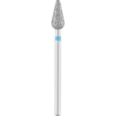 Diamond cutter tip ''Pear'', blue, diameter 5 mm, cutter tip 12 mm Staleks Pro
