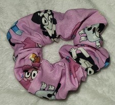 Bluey Handmade Hair Scrunchies Colorful Designs Hair Accessories
