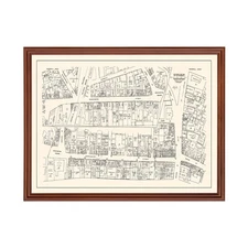 Old Map of Haverhill, MA 1946 - Vintage Haverhill Massachuse