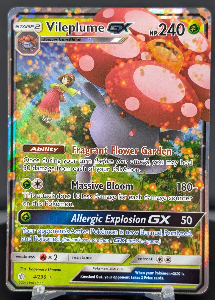 Vileplume GX Pokémon TCG Cards for sale | eBay