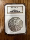 2006 American Eagle Silver Dollar NGC MS69