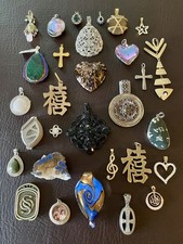 VTG To Modern Pendant Charm Lot - Chinese Cha...