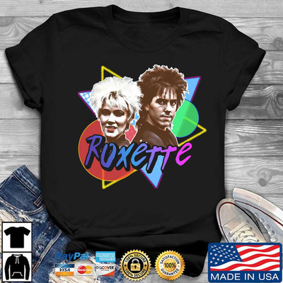 Rare Mix Color Roxette Member Music  Black Unisex  S-234XL shirt