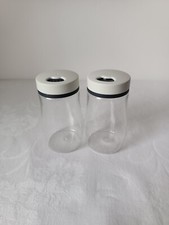 Tupperware Salz- und Pfefferstreuer je 190 ml zur Gourmet-Mühle  RARITÄT NEU