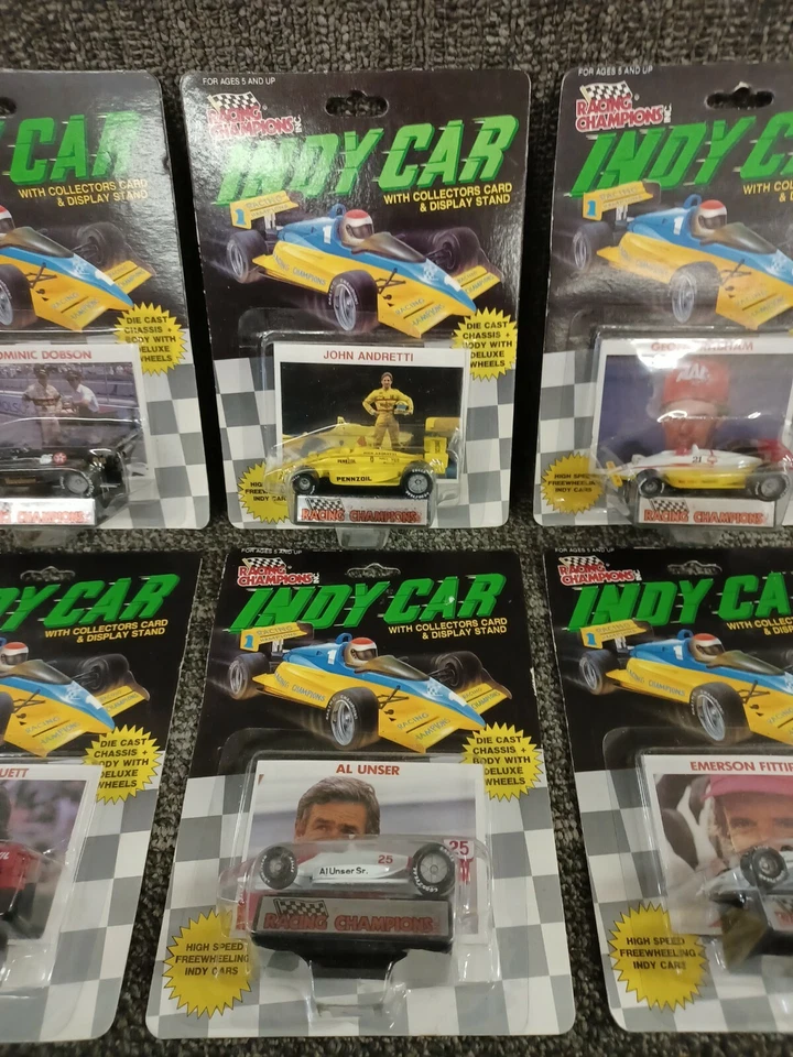 6 1989 Racing Champions Indy Car escala 1:64 diecast Foto 3 de 4