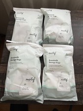 310 ct 8oz Motif Breastmilk Storage Bags 3x 90 ct, 1x 40 ct 