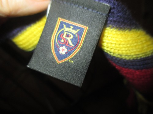 Neu ohne Etikett Adidas MSL RSL REAL SALT LAKE 100 % Acryl Strick FUSSBALLSCHAL - Bild 4 von 5