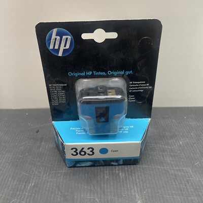 Original HP 363 / C8771ee / Cyan Hell Tinte Versiegelt In OVP (G7-3)