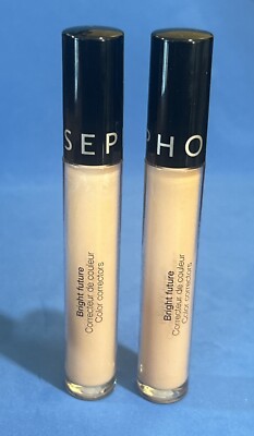 2 Sephora 04 PEACH LIGHT Bright Future Color Correctors (0.13 oz.)