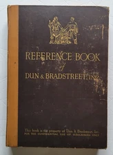 RARE Reference Book of DUN & BRADSTREET Book 10, Vol. 2996, May 1958, 4434 Pages