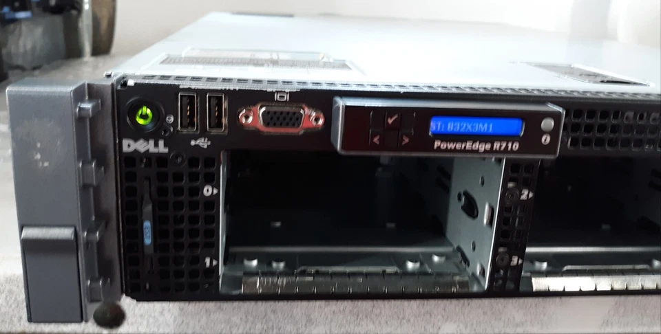 Dell PowerEdge R710 E02S Intel Xeon X5550 64GB PC3 NO HDD Server w/ 2x 570w PSU - Image 3 of 4