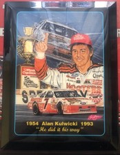 Alan Kulwicki 1954-1993 Tribute Plaque 