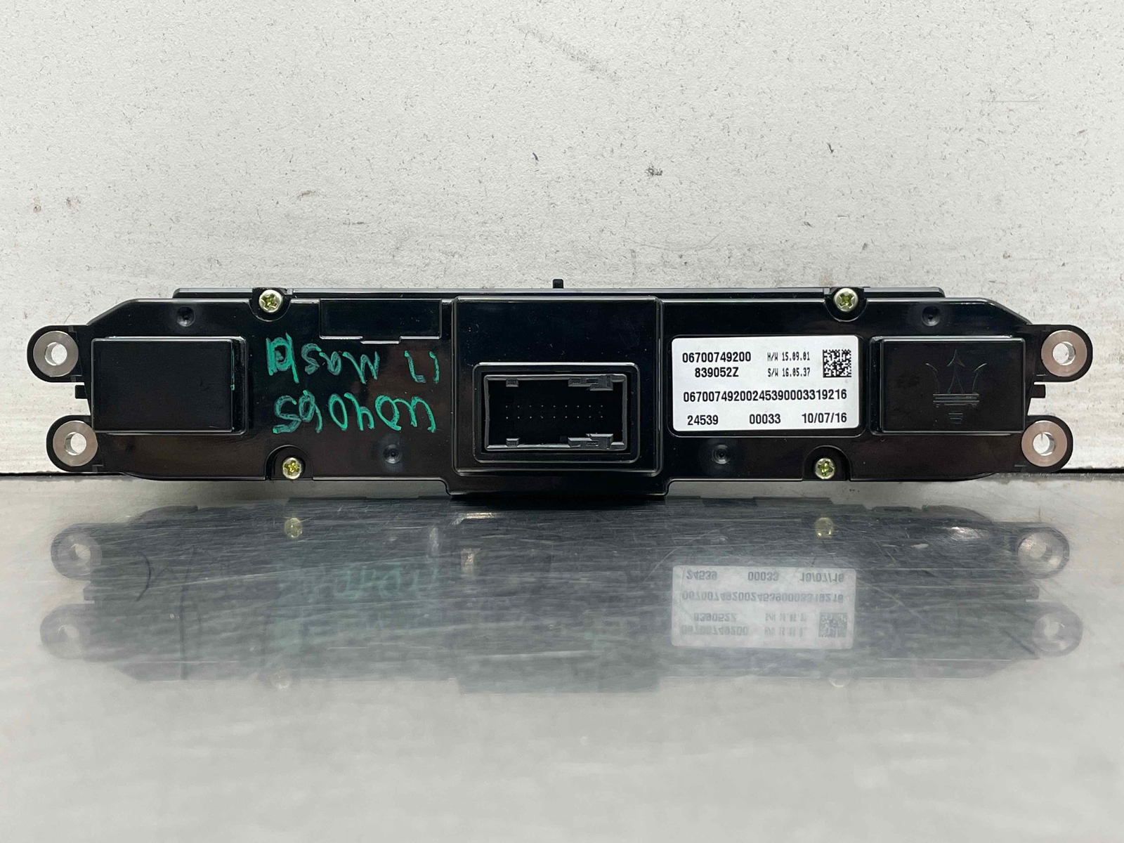 2017 Maserati Levante Heater A/C Temperature Climate Control OEM 06700749200