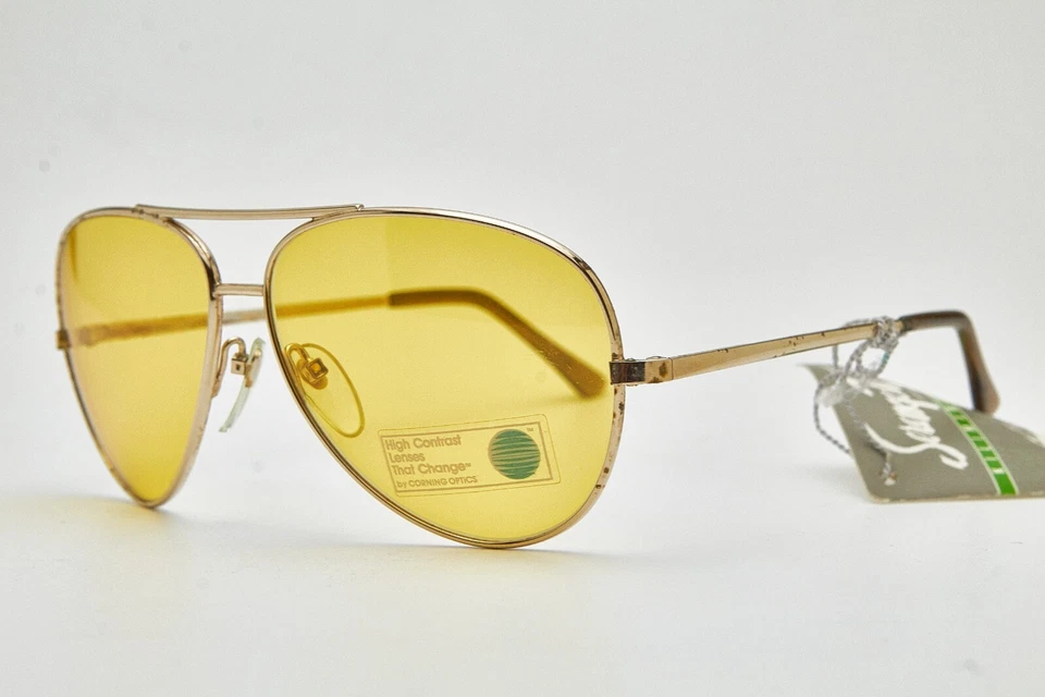 Óculos de sol vintage silencioso luxo lentes fotocromáticas SERENGETI anos 80 - Imagem 4 de 4