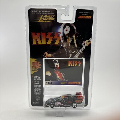 Johnny Lightning Kiss Paul Stanley Car With Bonus Card 18