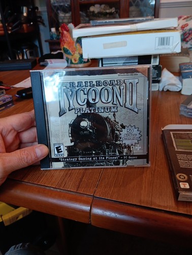 Railroad Tycoon II: Platinum (PC, 2002, PopTop Software, SEALED NEW) - Picture 3 of 5