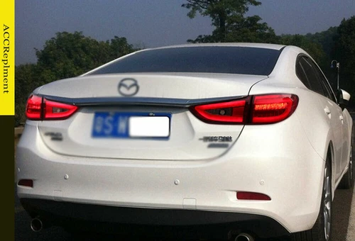 For Mazda 6 2014-2017 Dark LED Tail Lights Brake Trunk Light Sequential Signal - Picture 10 of 14