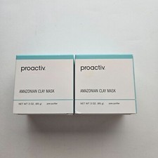 Proactiv Amazonian Clay Mask 2 Pk 3 Oz Pore Purifier Facial Skincare Sealed NIB