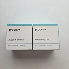 Proactiv Amazonian Clay Mask 2 Pk 3 Oz Pore Purifier Facial Skincare Sealed NIB
