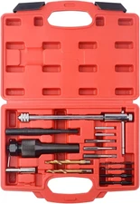 Alltooetools 16pcs Glow Plug Removal Remover Tool Kit 8mm 10mm