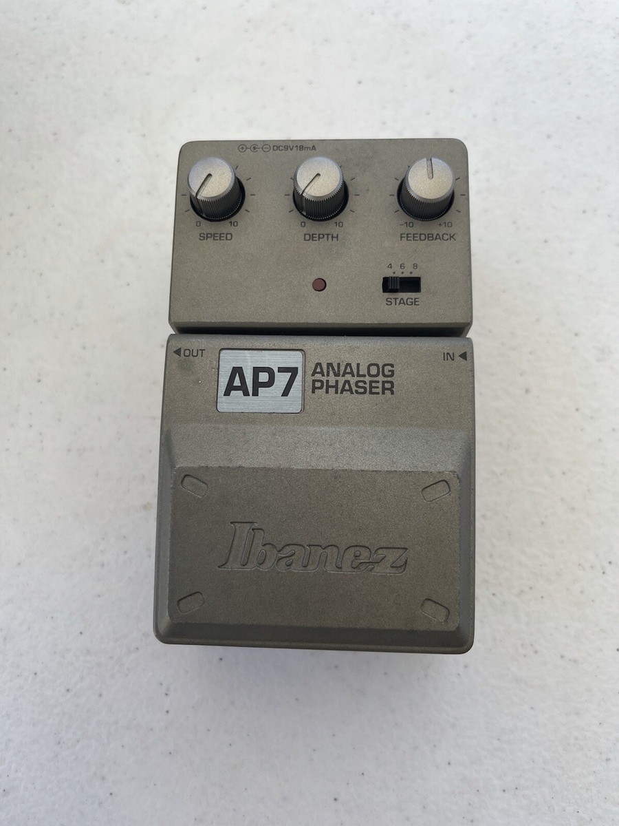Ibanez AP7 ANALOG PHASER エフェクター Ibanez AP7 Tone-Lok Analog Phaser Phase Shifter Rare Vintage