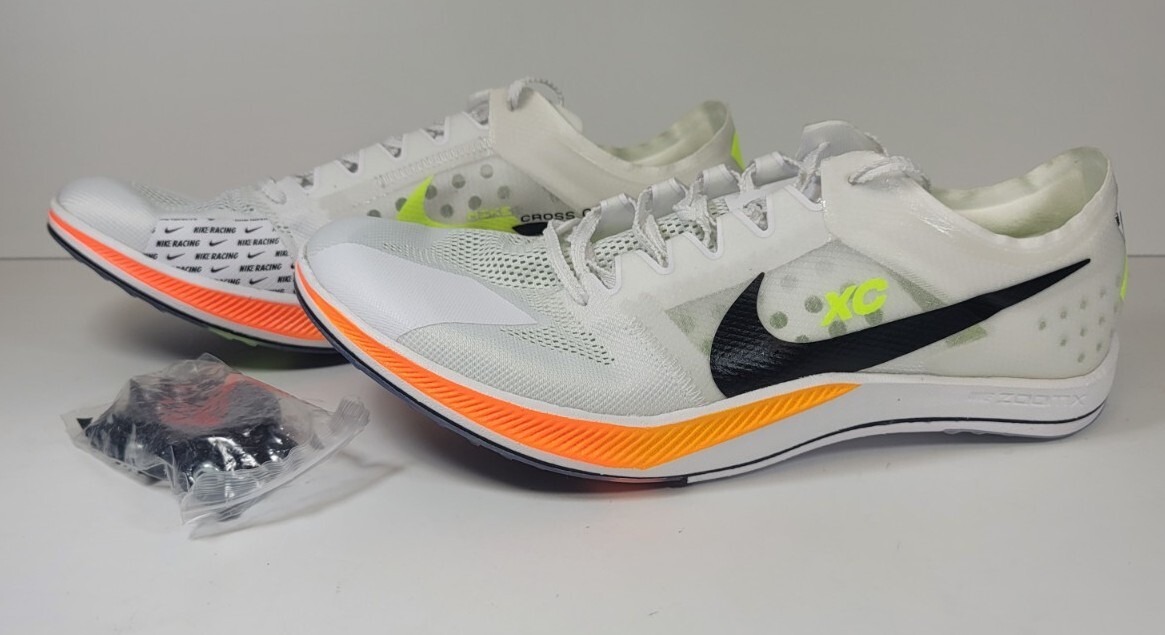 Mens Size 12 Nike Zoomx Dragonfly XC White Black Total  display picture 2