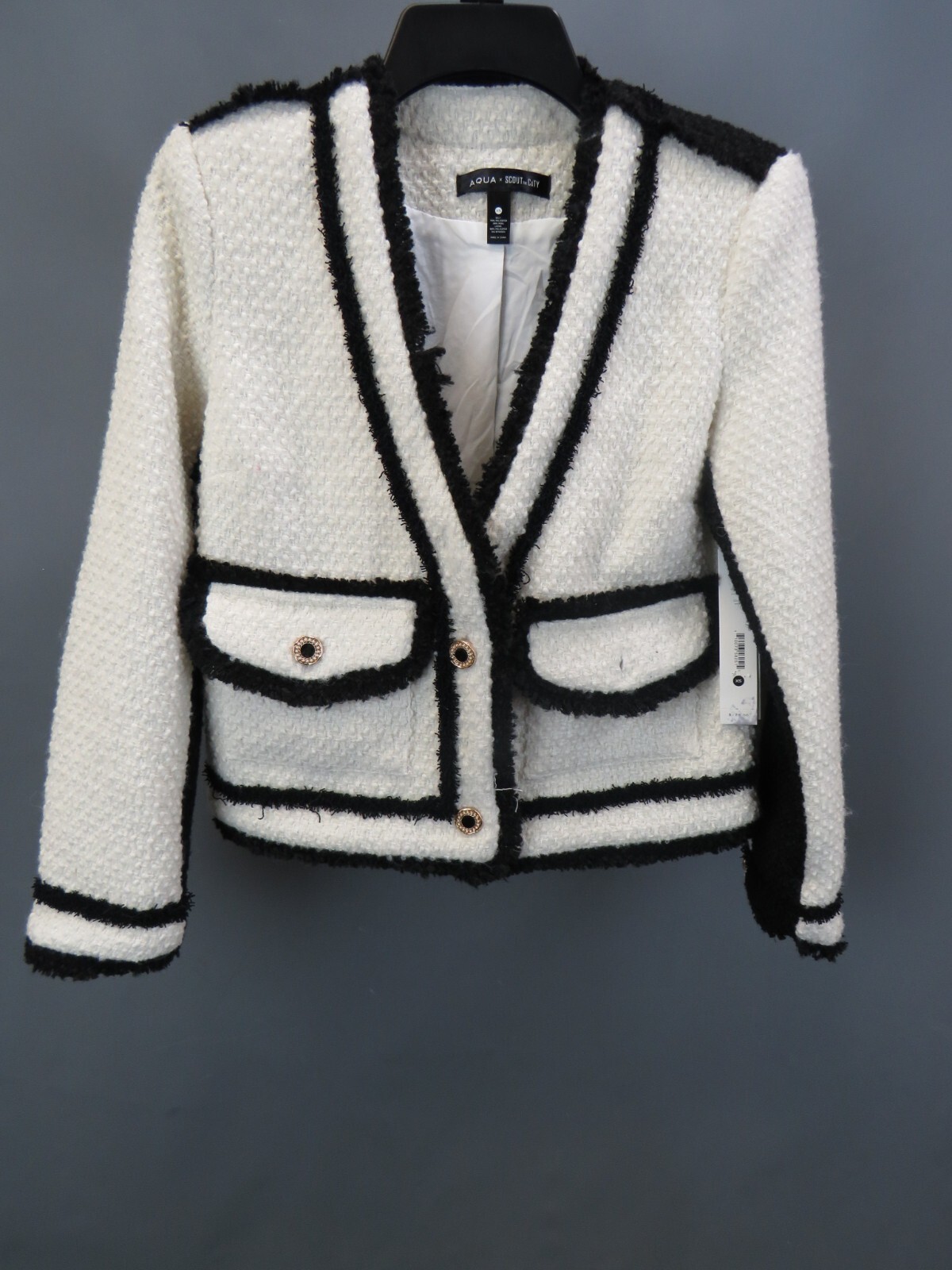 AQUA x Scout the City Bouclé Contrast 
