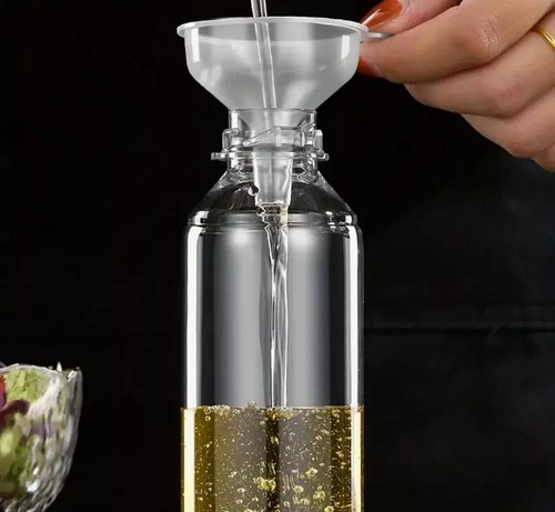 2pz Bottiglia Spray Cucina Vetro per Friggitrice ad Aria/Cottura/Olio da Forno Dispenser - Foto 5 di 8