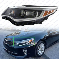 For 2016 2017 2018 Kia Optima Headlight Assembly Driver Halogen 92101D5000 Bulb