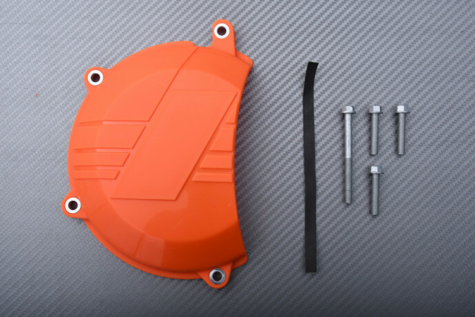 Couvercle carter d'embrayage KTM EXC 450 pour rouler sur les pistes de pierres