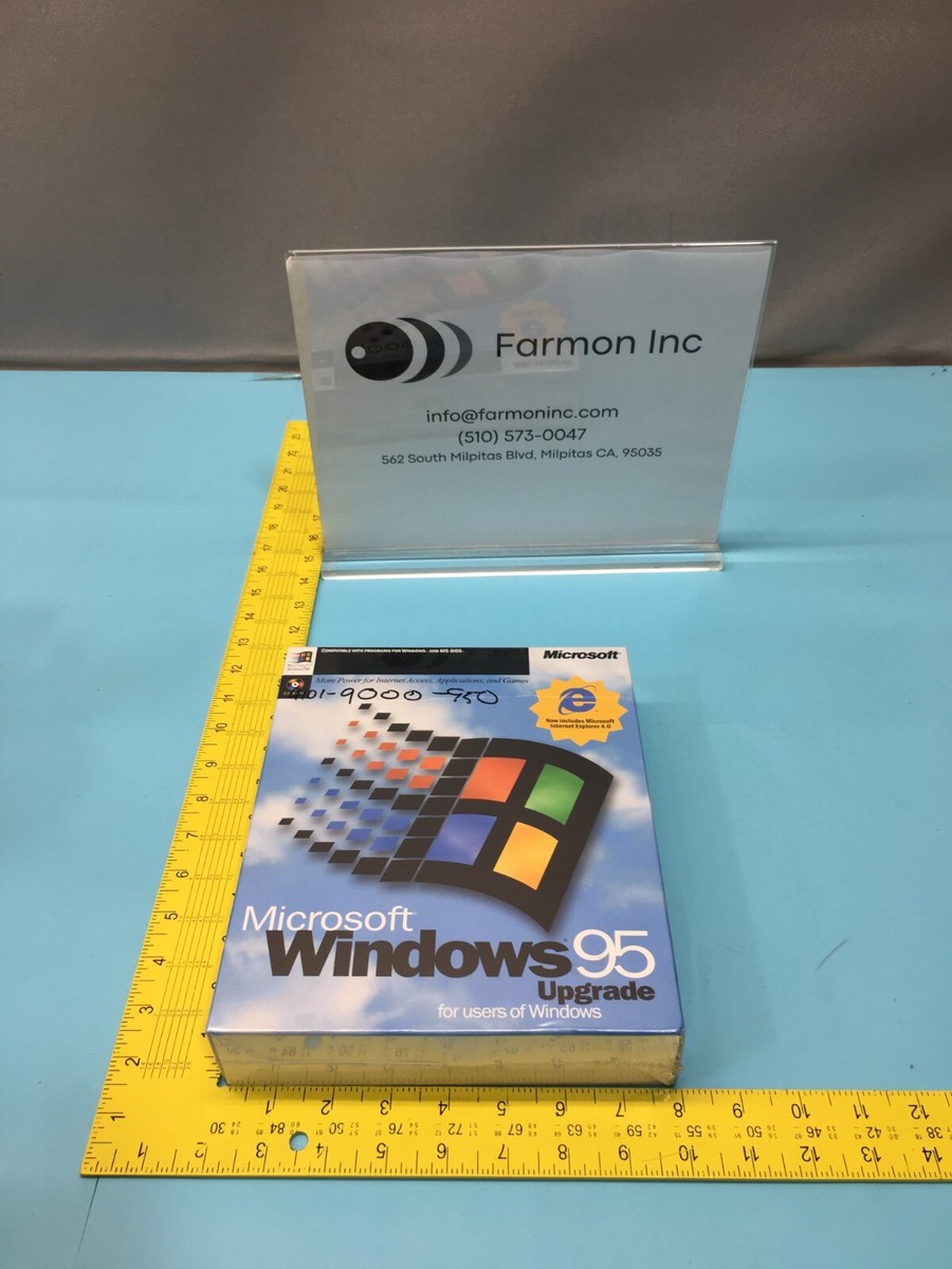 Microsoft 654-00212 Windows 95 Update CD ROM, OS w/ Internet