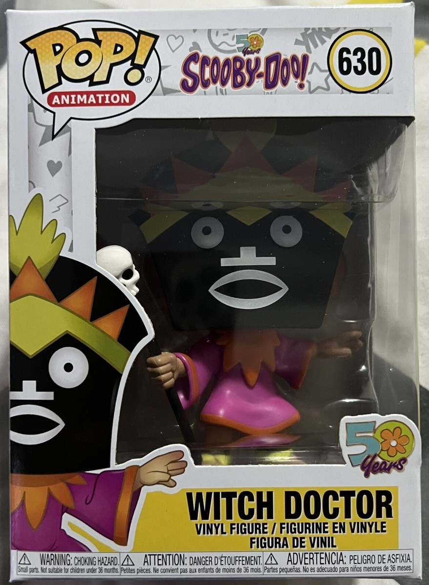 Figura Funko Pop! Scooby Doo Witch Doctor - Vinilo Coleccionable 9,5 Cm, Regalo Oficial Para Fans