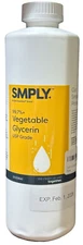 SMPLY. 35oz Vegetable Glycerin USP Grade, 99.7%+ Exp 2/2026