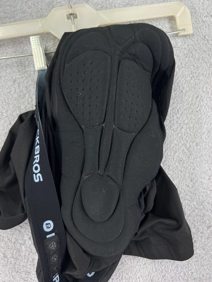 Pantalones Cortos de Ciclismo Rockbros Adulto Extra Grandes Negros Nylon Mezcla Spandex Gamuza Foto 4 de 4