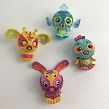 Zoobles Spring To Life Chipper Bird Warren Rabbit Chirpley Bug Blizzy Snow Bear 