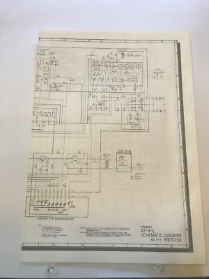 AKAI-SCHEMATIC DIAGRAM OF IC'S - AT-K1/L SECTION 3 D842 | eBay