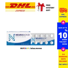 4 X NEUROBION 60's Vitamin B1, B6, B12 Nerve Relief Numbness Tingling DHL