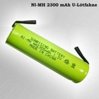AA 2300mAh 1,2V mit U-Lötfahne  Ni-MH/NiMH Wiederaufladbar Ersatzakku Batterie