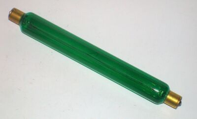 GE 221mm Rohr Doppelendig 60W S15 Translucent Green Striplite