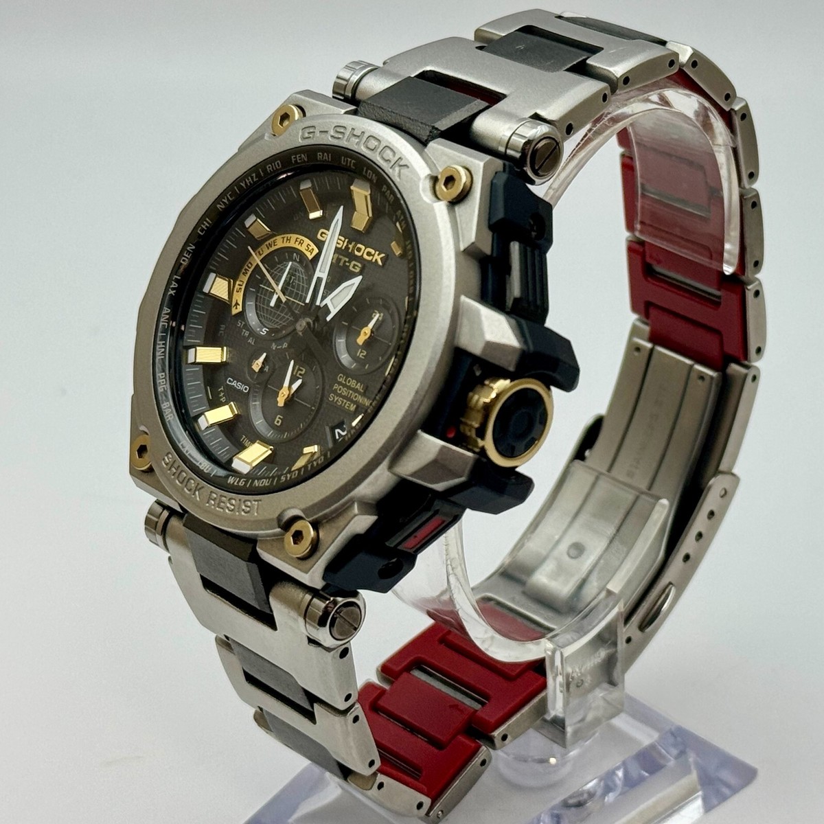 カシオ G-SHOCK MTG-G1000SG-AJF CASIO G-SHOCK MTG-G1000SG-1AJF MT-G GPS Hybrid Solar Radio