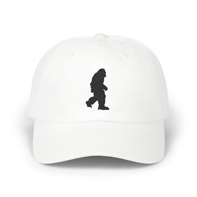 DONWILLISJRART Bigfoot Silhouette Minimalist Sasquatch Walking Classic Dad Cap